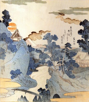  Kuniyoshi Art Painting - view of mt fuji 1 Utagawa Kuniyoshi Japanese